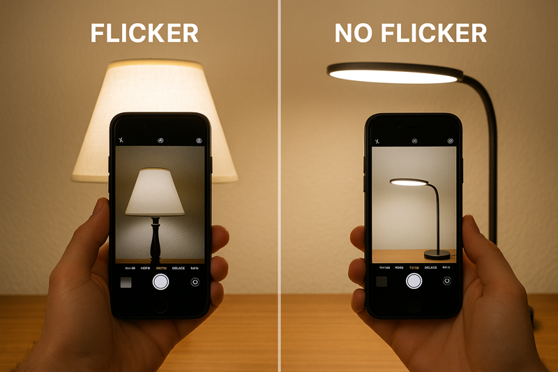 A split-screen image. The left side shows the 