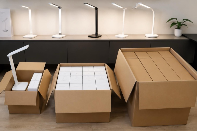 Wholesale pricing tiers for LED desk lamp orders