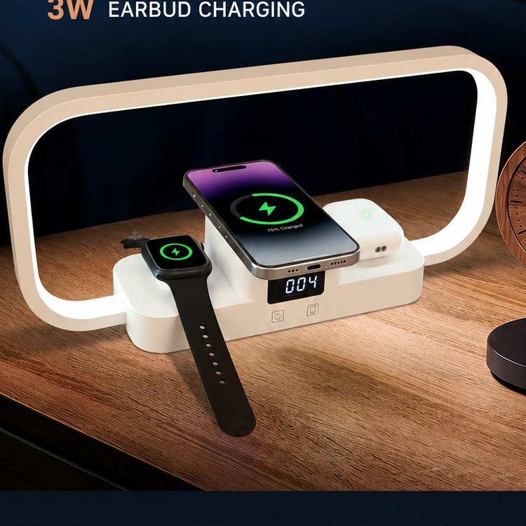 RY2230-M Multifunction Bedside Charging Lamp